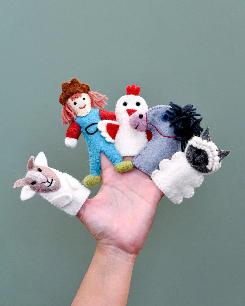 Old MacDonald Finger Puppet Set