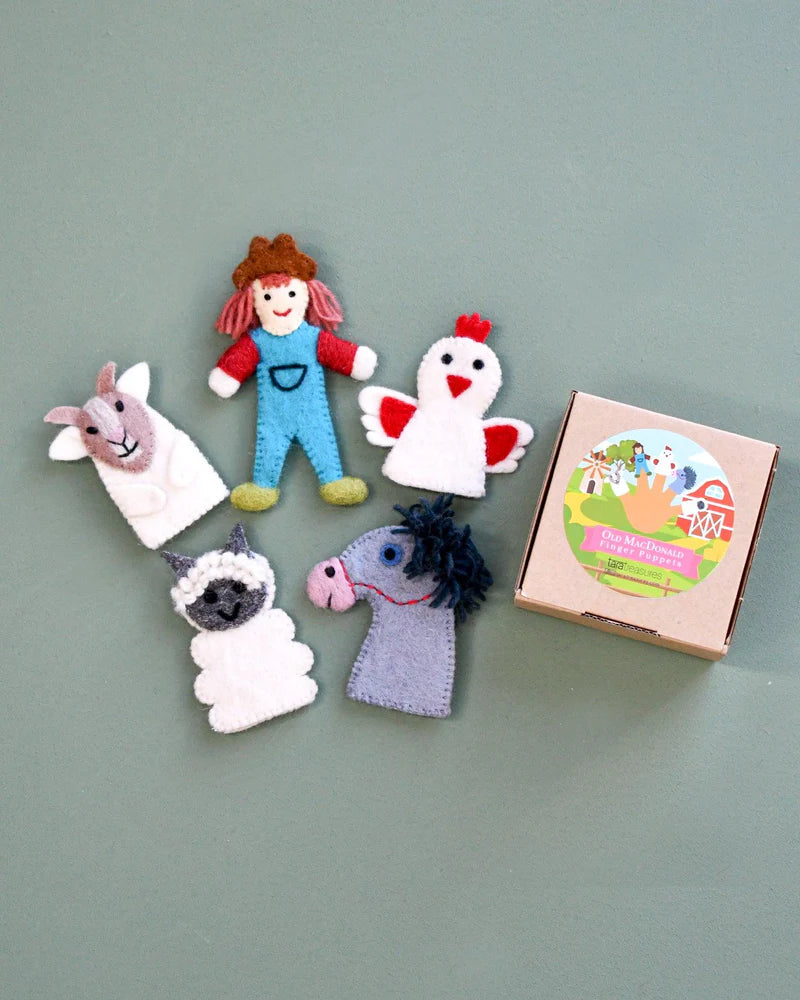 Old MacDonald Finger Puppet Set